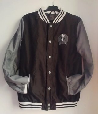 Chaqueta estilo bomber Jack Skellington