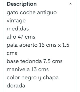 Gato de coche antiguo