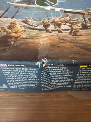 Maqueta AS.51 Horsa Avion militar Britán ITALERI