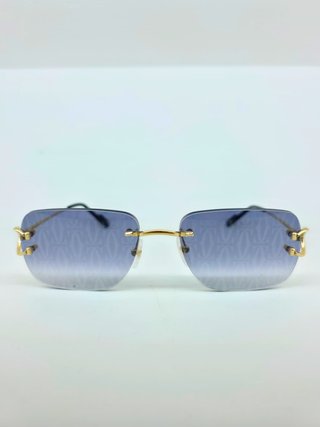 Cartier Piccadilly Logo Lens Gold CT0330S Occhiali
