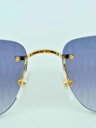Cartier Piccadilly Logo Lens Gold CT0330S Occhiali