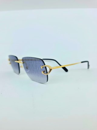 Cartier Piccadilly Logo Lens Gold CT0330S Occhiali