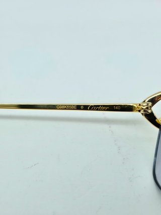 Cartier Piccadilly Logo Lens Gold CT0330S Occhiali