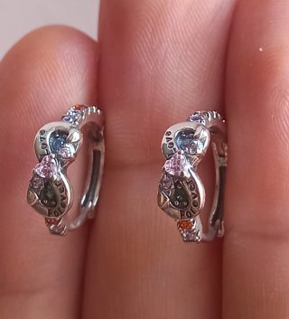 Orecchini Argento Love Forever