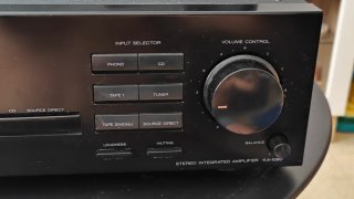 Amplificador vintage HiFi Stereo Kenwood KA-1080