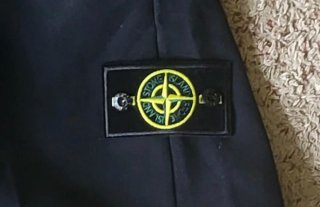Stone Island Pantalón Corto Chandal Negro Hombre