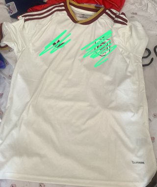 Camiseta Adidas Selección Española Blanca