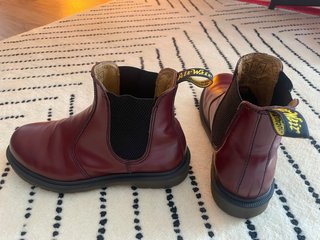 Botas Dr. Martens Chelsea 2976 _ Rojo cereza T 38