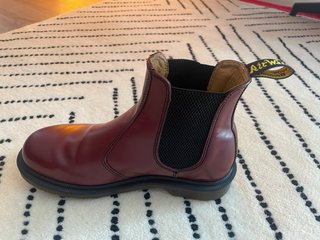 Botas Dr. Martens Chelsea 2976 _ Rojo cereza T 38