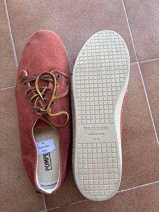 Zapatos Pompeii Rojo Talla 43