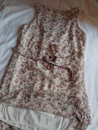 Vestido floral s/m