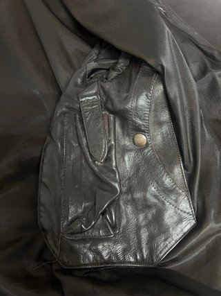 Chaqueta de cuero Redskins Talla XXL