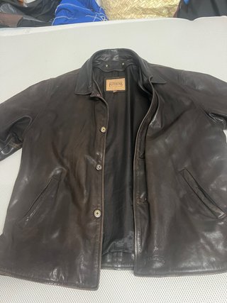 Chaqueta de cuero Redskins Talla XXL