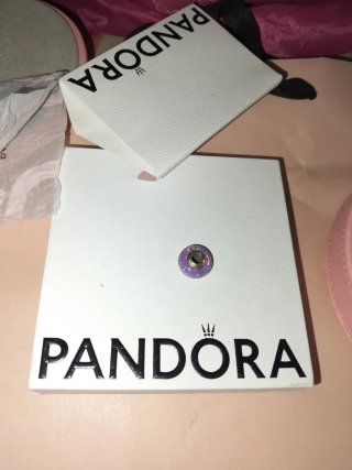 Charm Pandora Ópalo Plata