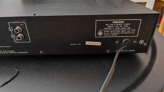 Sintonizador HiFi Nikko AM/FM Stereo NT-790