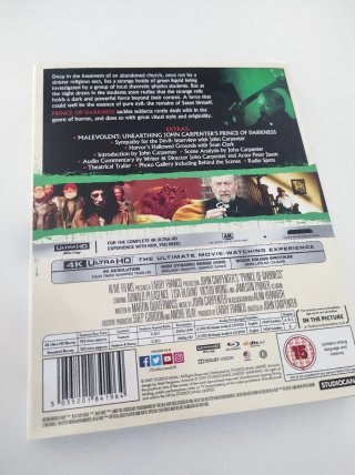 Prince of Darkness 4K UHD + Blu-ray John Carpenter