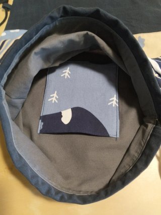 Mochila de cuerdas con estampado