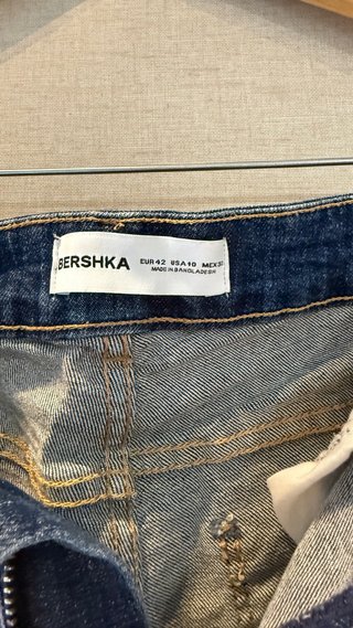Pantalón corto vaquero azul Talla L