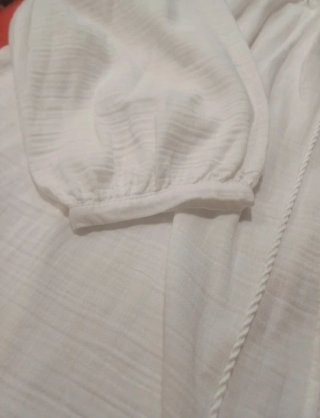 Blusa Zara bordada talla única