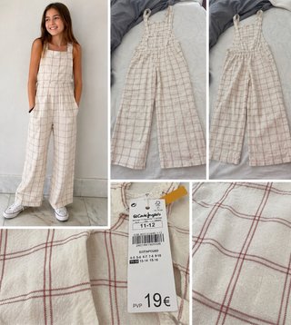 Mono de niña primavera- verano.11-12. Con etiqueta