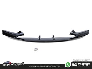 SPOILER DELANTERO PARA BMW SERIE 2 F22/F23 2014-2020 NEGRO BRILLO