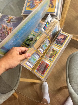 4 Álbumes Cartas Invizimals Panini