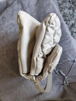 Bolso acolchado H&M beige