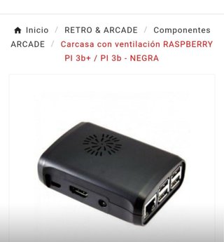 Consola Retro Raspberry Pi Años 80