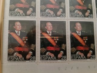 Pliego 50 Sellos D. Juan de Borbón 1993
