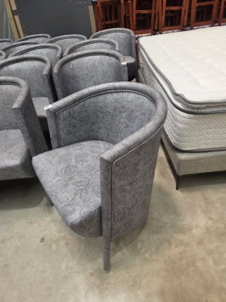 Butacas polipiel decorativas grises