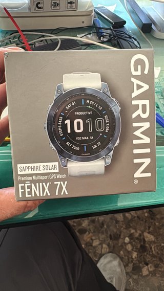 Garmin fenix 7x Negro/Plata