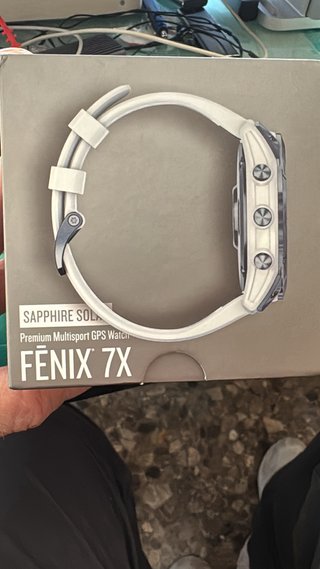 Garmin fenix 7x Negro/Plata