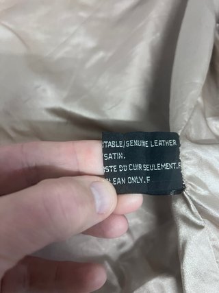 Chaqueta Chevignon ante marrón y verde