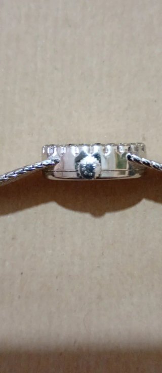 Reloj Dogma Cuerda Mujer Plata