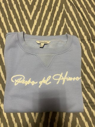 Sudadera Pedro del Hierro azul celeste Talla L