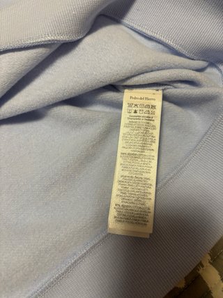 Sudadera Pedro del Hierro azul celeste Talla L