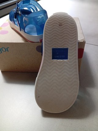 Sandalias Igor Azul Talla 26
