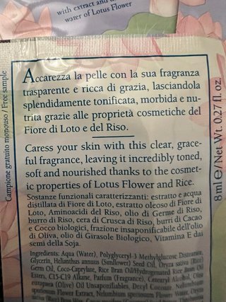 L'Erbolario Alba in Asia Crema Profumata Corpo