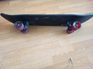 Tabla de skate negra
