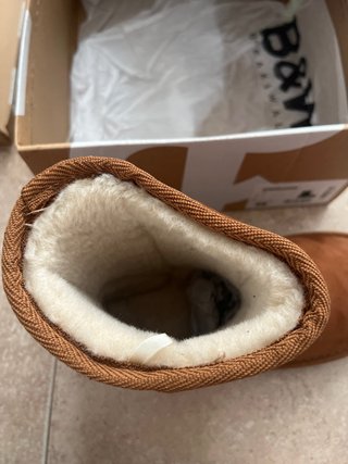 Botas color camel talla 36