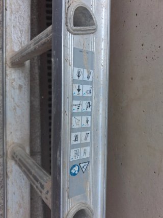 Escalera de obra 1x16 altrex.