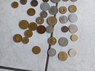 Lotto di monete da collezione