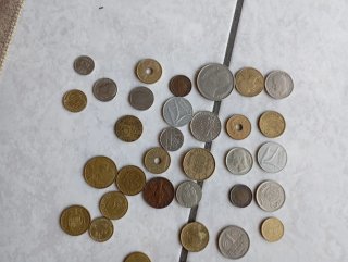 Lotto di monete da collezione