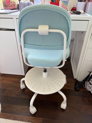Silla Escritorio Infantil Azul Claro