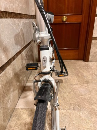 Bicicleta Plegable Tern Link C7 Blanca