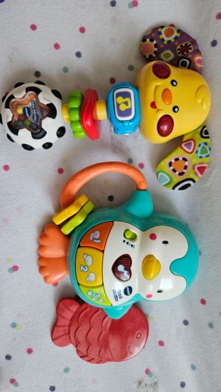 Lote Juguetes Bebé Sophie Girafa