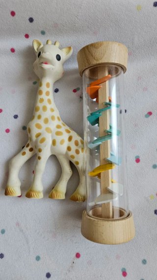 Lote Juguetes Bebé Sophie Girafa