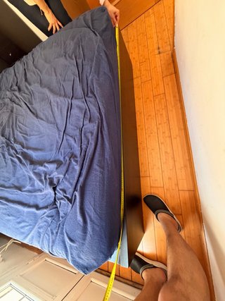 Cama doble Ikea y Colchón