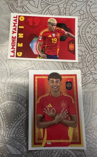 Cromos Lamine Yamal España