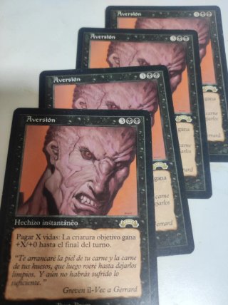 Aversión Magic: The Gathering Carta